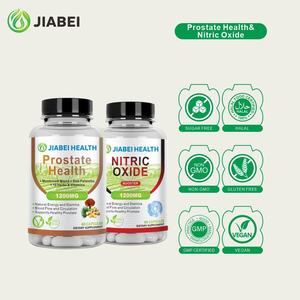GABE Health OEM ODM ผลิตภัณฑ์เสริมอาหารบำรุงสุขภาพต่อมลูกหมาก ไนตริกออกไซด์บูสเตอร์ 1200 มก. สารสกัดจาก Saw Palmetto และ Tribulus เพื่อเพิ่มพลังงานและบำรุงการไหลเวียนโลหิต บรรจุภัณฑ์ขนาดใหญ่ - Product Image 4
