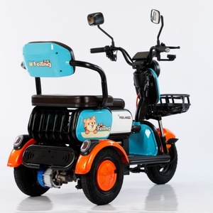 <b>Sale</b> 3-Wheel Electric Tricycle <b>Disability</b> <b>Scooter</b> with Paddles <b>for</b> Adults/Elderly 3-Speed Gears Tube Battery Rear Hub Motor - Product Image 6