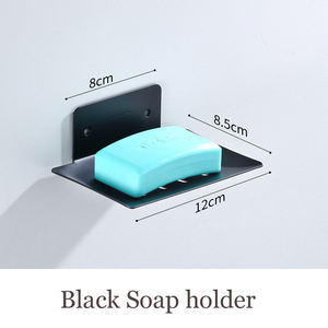 <span class=keywords><strong>Porte</strong></span>-<span class=keywords><strong>savon</strong></span> robuste en acier inoxydable SUS304, accessoire de salle de bain pour la maison - Product Image 5