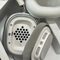 PODS MAX – Casque sans fil supra-auriculaire à réduction de bruit active 1:1 avec panneau de commande à capteur Hall étanche IPX3