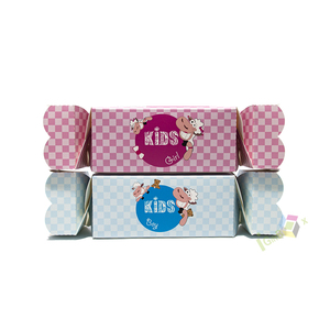 Cute Storage Sweets Folding Customized Packaging Candy Shape Foldable Truffles Sweet Snack Chocolate Display Paper Box