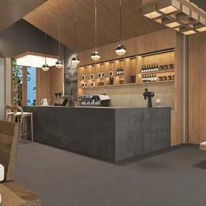 Vitrina de Vino de Madera de Diseño Moderno y Lujoso con Cristal para Exhibición de Colección de Vinos en Hoteles, Apartamentos o Bares - Product Image 6