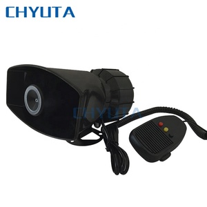 Haut-parleur audio à télécommande filaire klaxon d'alarme tricolore pour voiture tweeter sons haut-parleurs sirène système sonore klaxon d'avertissement - Product Image 4