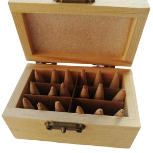 Cônes d'encens parfumés à l'oud naturel, cônes d'encens aromatiques à refoulement parfumés à l'oud, fabriqués en usine - Product Image 1