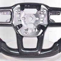 Penjualan Panas Setir Balap Kustom Serat Karbon Asli untuk Ford 2024-2026 Mustang GT GT500 GTD EcoBoost Aksesoris Mobil Sport