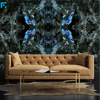 Dalle de granit naturel Lemurian Labrador, granit bleu Labrador pour comptoir, mur, sol et décoration intérieure de luxe