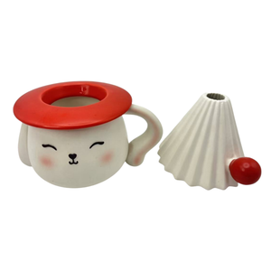 Factory New Stock 3D Sculpted Ceramic <b>Coffee</b> <b>Mug</b> <b>Coffee</b> Ceramic Cup <b>Set</b> for Afternoon Tea Gift - Product Image 2