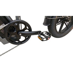 Vélo électrique pliable tout-terrain à pneus larges, cadre en aluminium, frein à disque hydraulique, batterie au lithium, moteur sans balais, 48V 18Ah - Product Image 6