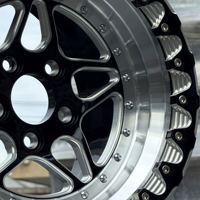 Jantes de course forgées Beadlock 17-20 pouces 5X45, 15x10, 18x10, 17x10, 5x114.3, 5x110, 5x108, 5x130 pour Renault, Opel, Lotus