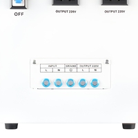Régulateur de tension monophasé 5KVA en cuivre SVC entièrement automatique avec écran LCD 50Hz