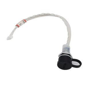Power Bank Logo kustom colokan Ac dasbor mobil sepeda motor kabel Usb pintu karet Grommet kawat Harness - Product Image 2