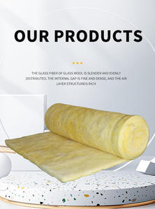 Rotolo di Isolamento in Lana di Fibra di Vetro Ecologico Moderno a Prezzo di Fabbrica, Resistente al Fuoco e all'Acqua per Esterni di Edifici e Soffitti - Product Image 4