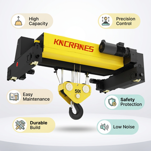 Palans à câble électriques européens de 1 tonne, 5 tonnes et 10 tonnes pour levage industriel - Product Image 2