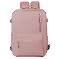 Sac à dos d'affaires unisexe imperméable en Oxford grande capacité avec compartiment à chaussures pour ordinateur portable 15,6 pouces, personnalisable avec logo