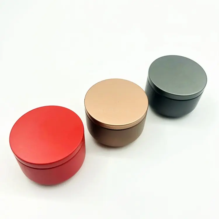 Promoção Tea Tin Box para chá em estoque Metal Box Embalagem personalizada Food Candle Tins Candy Tin