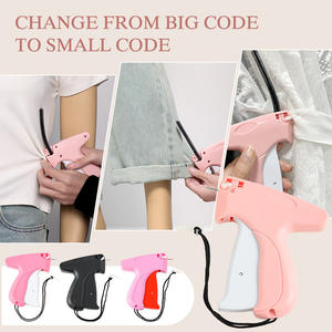 Pistola de etiqueta colgante silicona suave nuevo diseño Diy patrón edredón fijador gratis conveniente y fácil de usar sin aguja fijador de ropa rápido - Product Image 3