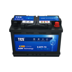 China Venta al por mayor 6-Qtf-70 <span class=keywords><strong>70Ah</strong></span> Auto Batterie <span class=keywords><strong>Start</strong></span> <span class=keywords><strong>Stop</strong></span> para todo tipo de coches - Product Image 1