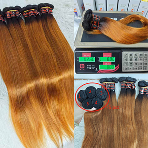 Letsfly 16.5$ Paquetes de cabello humano liso de 28 pulgadas, 20 piezas al por mayor, negro natural, 50 gramos, 100% cabello humano, trama de cabello - Product Image 4