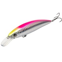Leurre de pêche transfrontalier imprimé pour achigan et truite, flottant, type minnow, appât artificiel dur avec sonnette sonore, simulation pour rivière/lac/ruisseau