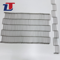 Bande transporteuse avec certificat FDA, bande transporteuse en maille métallique tissée