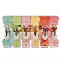 Diffuseur de parfum en verre écologique sans BPA de luxe du Zhejiang, longue durée (2 mois), parfum alcoolisé, vente en gros, livraison rapide