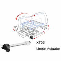 Top vente anti-poussière 24V DC actionneurs de maison intelligente 4000N traqueur solaire actionneur linéaire chaise d'hôpital à longue course tige de traction