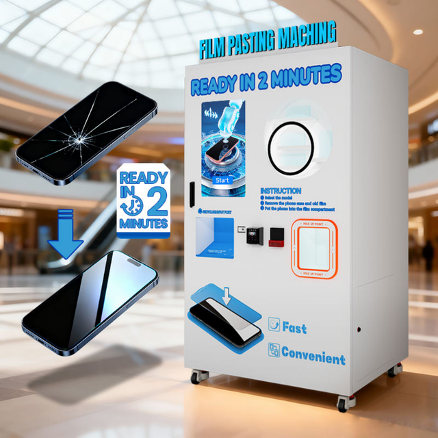 Brand-New Self-Service Mobile Phone Case & Screen Protector Vending Machine (Ideal for Shopping Malls)