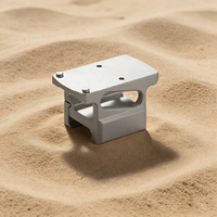 BANGBANG Rehausseur de montage en aluminium pour optiques, base 20 mm, étanche et antichoc (augmentation de hauteur de 23 mm)
