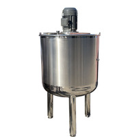 Cuve de mélange industrielle avec agitateur pour jus, boissons gazeuses et mélange de saveurs