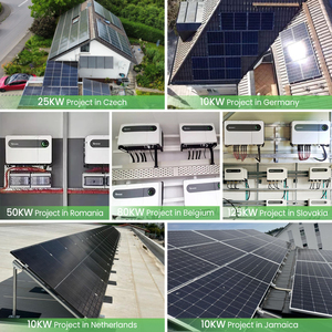 ระบบแบตเตอรี่ 80kva 110 กิโลวัตต์ 120 kva ระบบโซลาร์เซลล์ 100kw แบบเชื่อมต่อกับระบบไฟฟ้า 100 กิโลวัตต์ ระบบโซลาร์เซลล์แบบเชื่อมต่อกับระบบไฟฟ้า ฟาร์มโซลาร์เซลล์ ระบบแผงโซลาร์เซลล์สำหรับบ้าน - Product Image 5