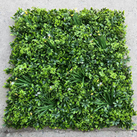 Panneau mural végétal artificiel, fausse herbe verte, protection UV, faux fond de haie pour mariage, fête, décoration de jardin et maison