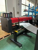 Harga Terjangkau Printer DTF CRYSTEK 60cm Mesin Cetak Kaos Hoodie Otomatis Penuh Baru dengan Garansi 1 Tahun