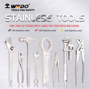 WEDO GS Certificat 304 <span class=keywords><strong>Clé</strong></span> <span class=keywords><strong>à</strong></span> crochet réglable en acier inoxydable 420 - Product Image 4