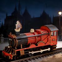 Kit de mini-maison en bois 9 3/4 Magic Train Station - Jouets de puzzle DIY pour la construction et l'affichage créatifs - En stock