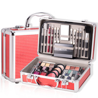 Coffret Cosmétique En Gros Spécial Artistes Maquilleurs, Trousse de Maquillage Étanche en Métal, Mallette de Rangement