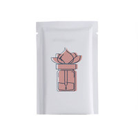Impression de logo personnalisé thermoscellable Sacs d'échantillon de paquet de mylar de feuille d'aluminium en plastique anti-odeur Pochette de sachet de paquet de capsule