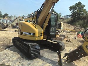 Mini excavadora rippa de alta calidad original cat308c 8ton mini excavadora usada oruga hidráulica envío global rápido - Product Image 5