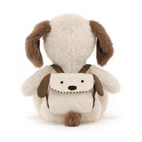 Poupée en peluche série sac à dos JC, chiot super doux rembourré de coton PP, cadeau d'anniversaire pour les 14 ans et plus, modèle 01
