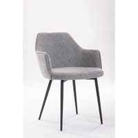 Meubles de salon en gros, chaises, loisirs familiaux, détente, chaises de loisirs modernes, pieds en fer noir