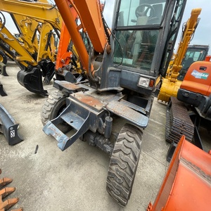 Used Doosan DX60W Excavator <b>Earth</b> <b>Moving</b> <b>Machine</b> 6TON 39.5KW Excellent Working Condition Yanmar Engine Motor Gear Bearing - Product Image 3