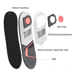 Deportes de ocio plantillas TPE amortiguador cojines de masaje de plantillas de zapatos <span class=keywords><strong>para</strong></span> hombres y <span class=keywords><strong>mujeres</strong></span> - Product Image 5