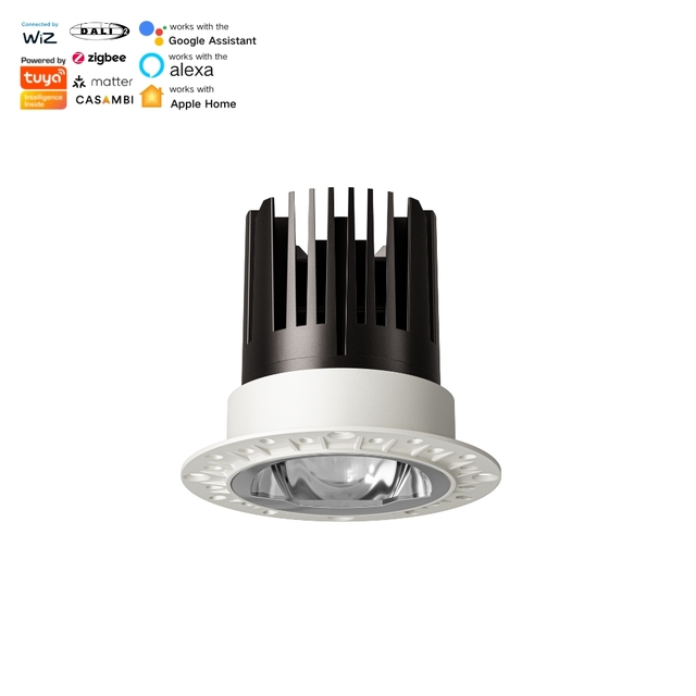 Smart Home System Spotlights G10 IP55 Rated Minimalist Aesthetics Dali Tuya Matter Multi-protocol Compatibility Dimmable