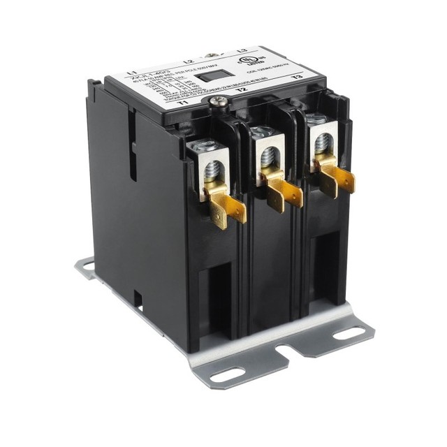 3P-40A-220/240V 24V 12V Definite Purpose Contactor for Air Conditioner Compressor