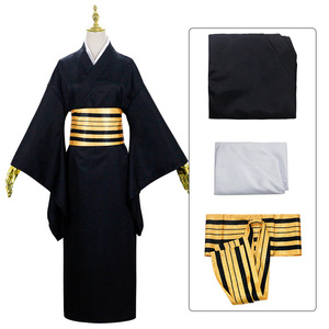 Costume de cosplay Anime <span class=keywords><strong>Demon</strong></span> <span class=keywords><strong>Slayer</strong></span> Kimono Kimetsu Geen Yaiba <span class=keywords><strong>Kibutsuji</strong></span> <span class=keywords><strong>Muzan</strong></span>, uniforme scolaire pour femmes et filles, Halloween - Product Image 2