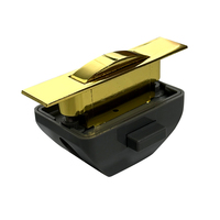 Accessoires de serrure de tiroir rectangulaire sans clé à bouton-poussoir pour camping-car, caravane, équipements marins et yachts