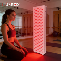 Panneau de luminothérapie infrarouge ILUXRED grand et petit format avec support réglable – Équipement de sauna à lumière rouge