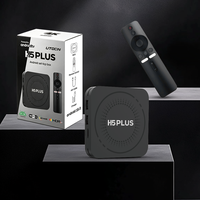 Utocin H5 Plus H150 Chip Android 15 TV Box 2GB 8GB 2.4/5G Wifi con Control Remoto por Voz Cortex-A55 Set-Top Box
