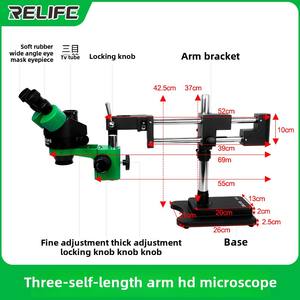 HODAXIN กำลังสูง 7-45X ซูมแว่นขยายดิจิตอลกล้องจุล<span class=keywords><strong>ท</strong></span>รรศน์สเตอริโอความละเอียดสูงซ่อมโ<span class=keywords><strong>ท</strong></span>รศัพ<span class=keywords><strong>ท</strong></span>์<span class=keywords><strong>มือ</strong></span><span class=keywords><strong>ถือ</strong></span>ซ่อมเมนบอร์ด - Product Image 5