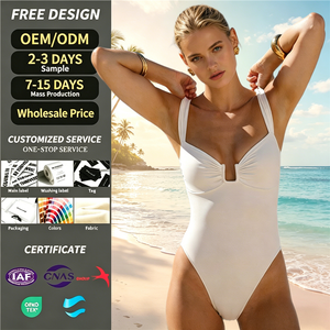 Maillot <span class=keywords><strong>de</strong></span> <span class=keywords><strong>bain</strong></span> une pièce personnalisé et tendance pour femme, taille haute, sexy, pour la plage et les loisirs aquatiques - Product Image 1