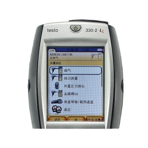 Analyseur de gaz de combustion Testo 330-2 L avec jauge de tirage pour le test de l'efficacité de la combustion des chaudières - Product Image 5
